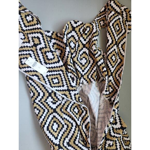 NWT Anthropologie The Cecily Fit & Flare Sweetheart Dress Sz XL Black #NC410 - Picture 7 of 11